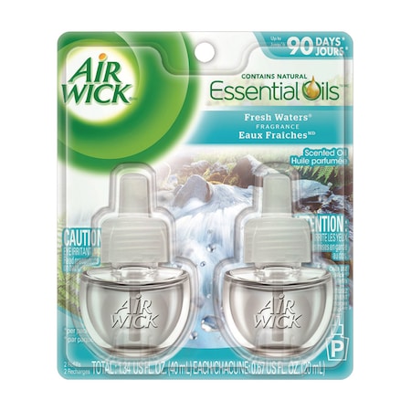 AIRWICK OIL FRESHWTR 2PK